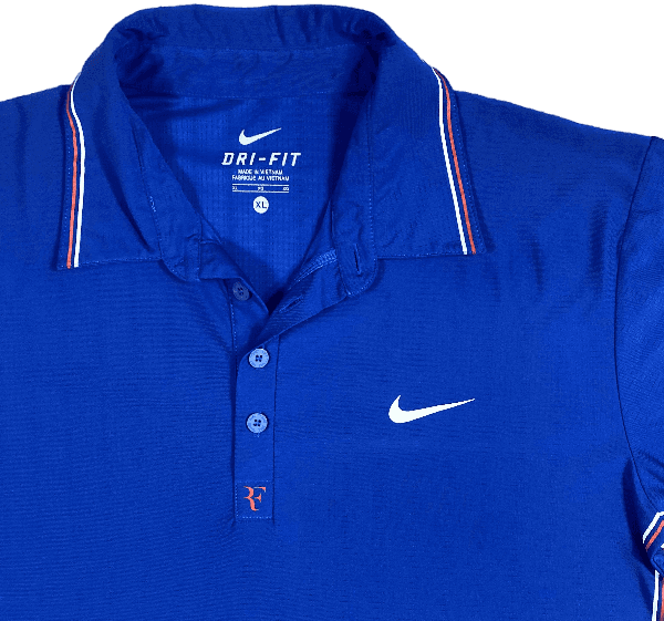 T Shirt Nike Bleu Federer