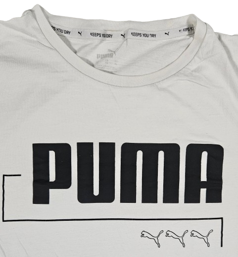 T Shirt Puma Blanc et Noir