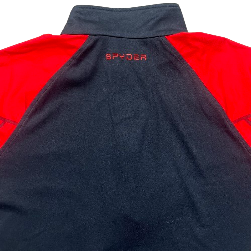 Pull Manches Longues Noir et Rouge Spider