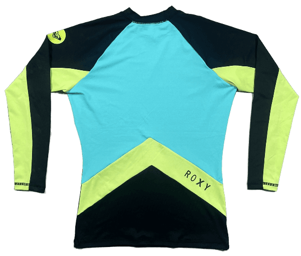 Pull Manches Longues Noir et Jaune et Vert