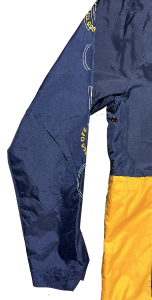 Veste Impermeable Vans Bleue et Jaune