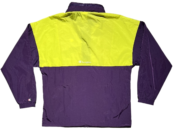 Veste Champion USA Gris, Violette et Jaune Moutarde