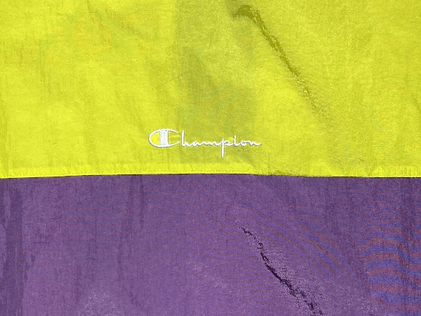 Veste Champion USA Gris, Violette et Jaune Moutarde