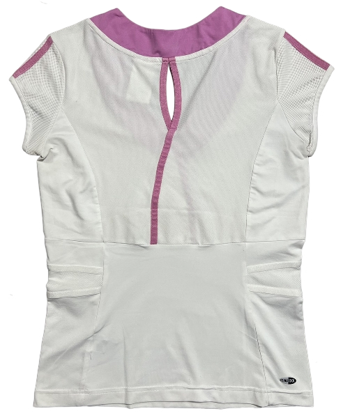 T-Shirt Adidas Blanc et Rose