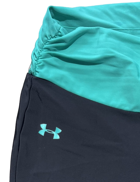 Legging Under Armour Gris et Bleu Turquoise