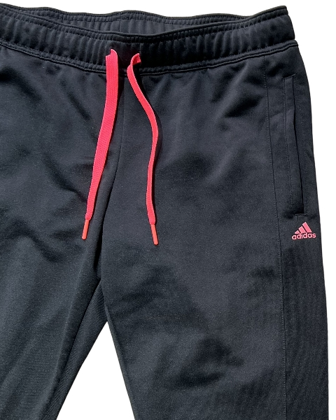 Bas Survetement Adidas Noir et Saumon