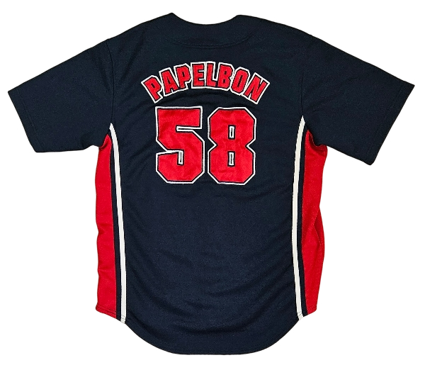 Jaquette Red Sox Bleue Marine et Rouge "Papelbon"