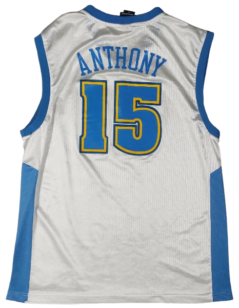 Jersey Denver Nuggets "Anthony" Blanc et Bleu