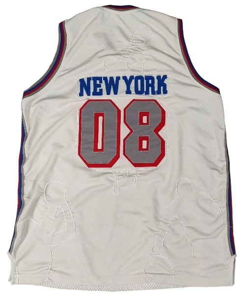 Jersey New York Blanc
