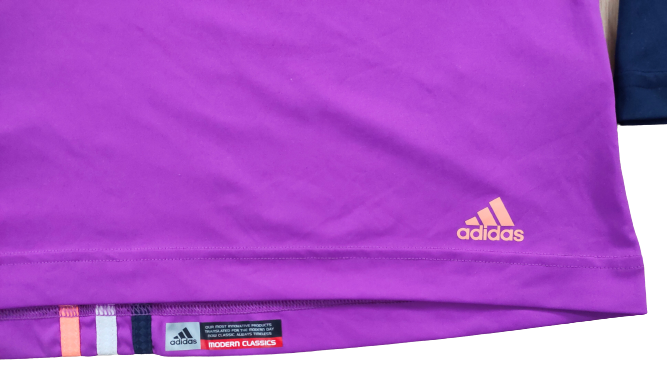 Capuche Adidas Noir Orange et Violet