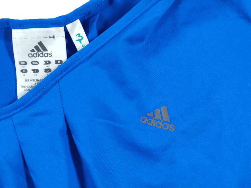 T Shirt Adidas Bleu