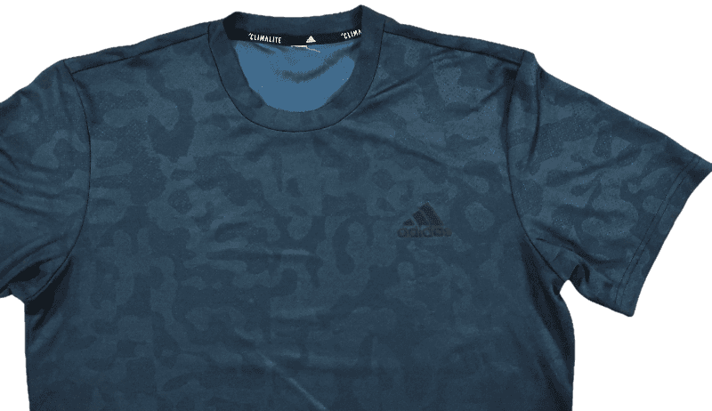 T Shirt Adidas Bleu