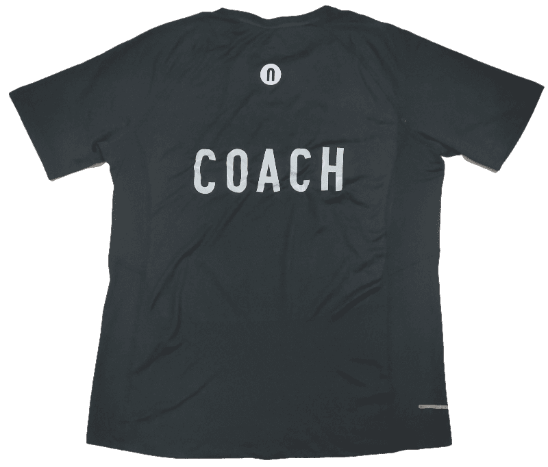 T Shirt Nice Athletic Club Noir "Coach"