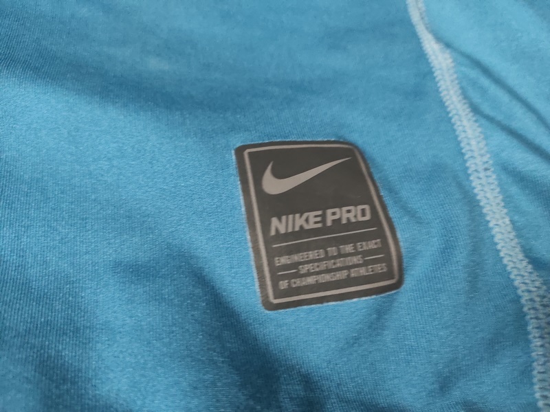 Sans Manches Nike Pro Bleu