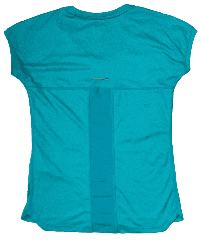 T Shirt Asics Bleu Turquoise