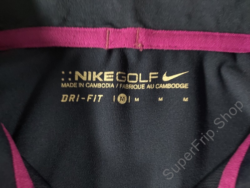 T Shirt  Nike Golf Bleu Et Mauve