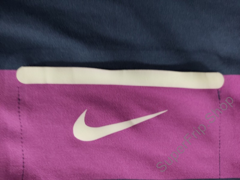 T Shirt  Nike Golf Bleu Et Mauve