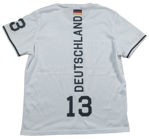 Maillot Allemagne "Deutshland" Blanc