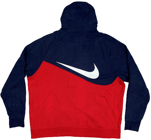 Capuche Nike Bleue et Rouge