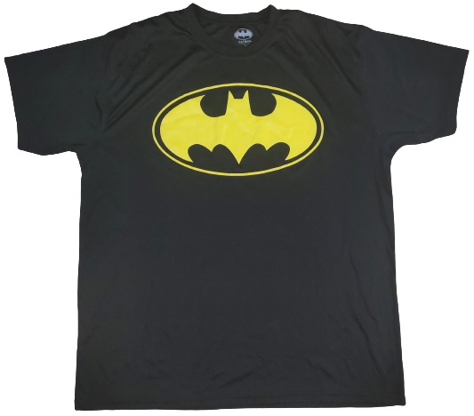 T Shirt Marvel Batman Noir et Jaune