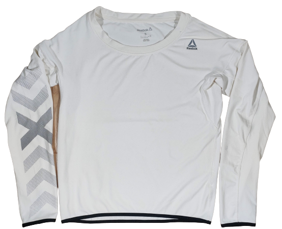 Pull Manches Longues Reebok Blanc