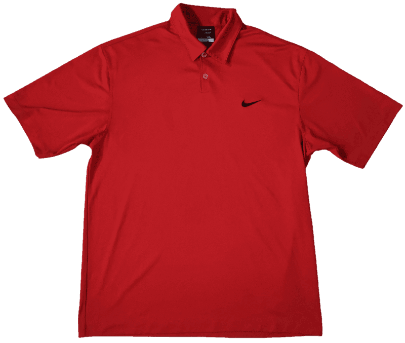 T Shirt Nike Golf Rouge