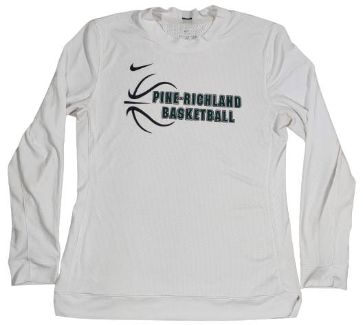 Pull Manches Longues Nike Blanc "Basketball"