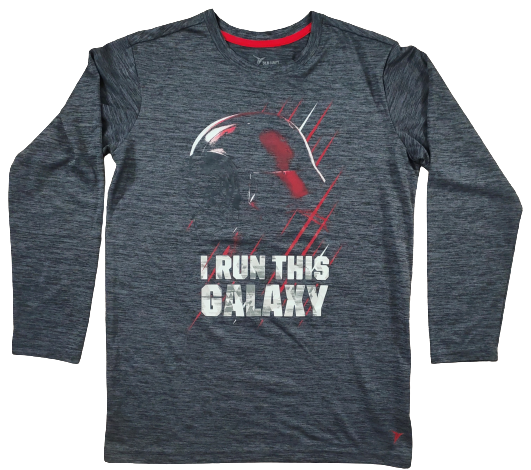 Pull Manches Longues Old Navy Gris "I Run This Galaxy"