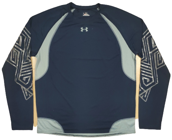 Pull Under Manches Longues Under Armour Bleu Marine