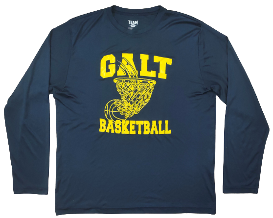 Pull Manches Longues Galt Basketball Bleu Marine