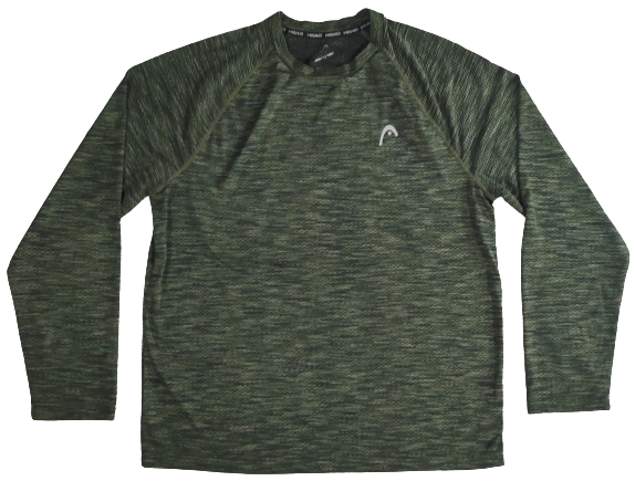 Pull Manches Longues Head Vert Militaire