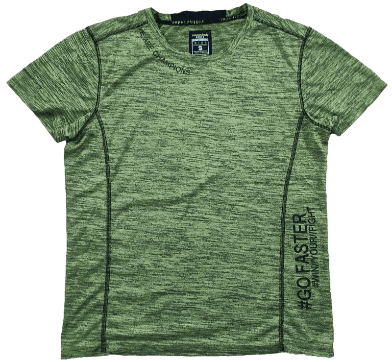 T Shirt Vert Moutarde