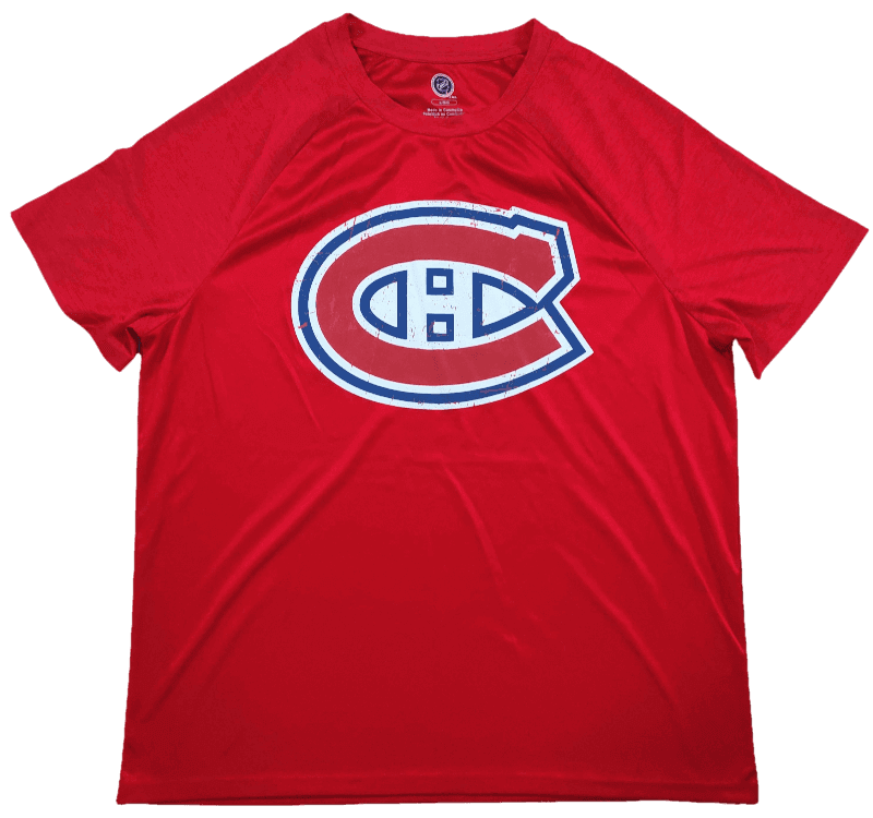 T Shirt Montreal Canadians Rouge