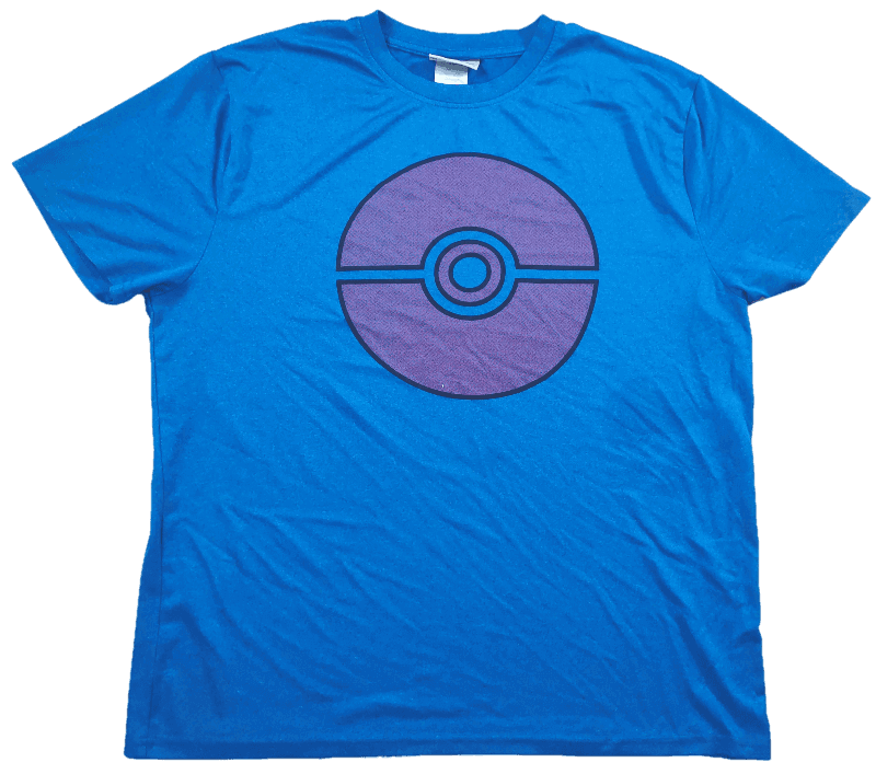 T Shirt Pokemon Bleu