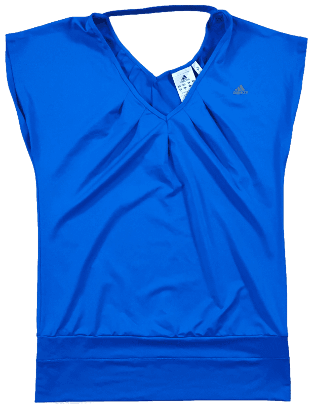 T Shirt Adidas Bleu