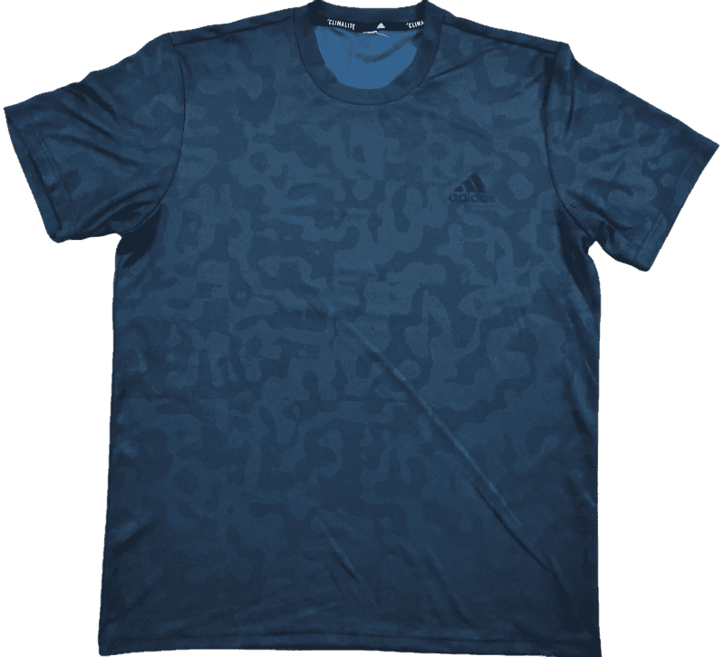 T Shirt Adidas Bleu