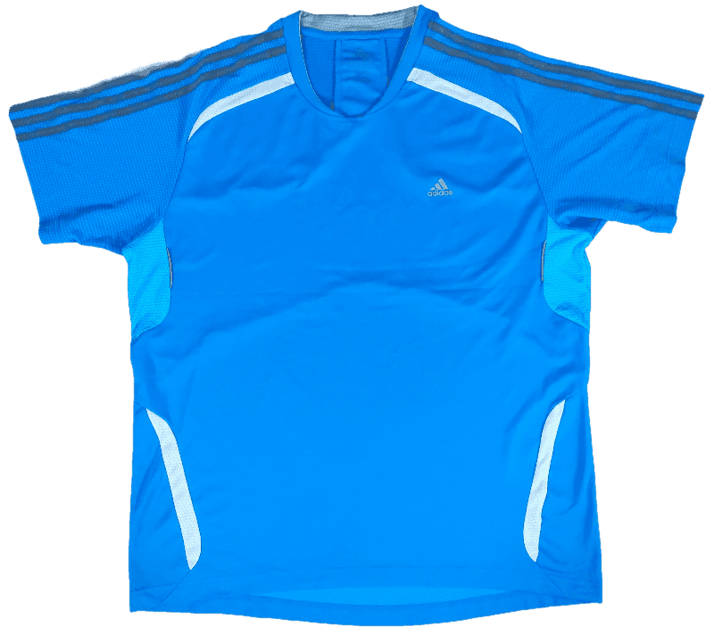 T Shirt Adidas Bleu