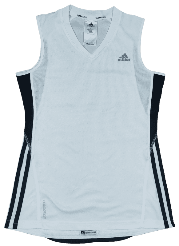 Sans Manches Adidas Blanc et Noir