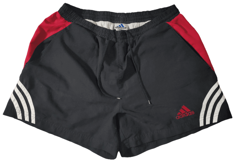 Short Adidas Noir et Rouge