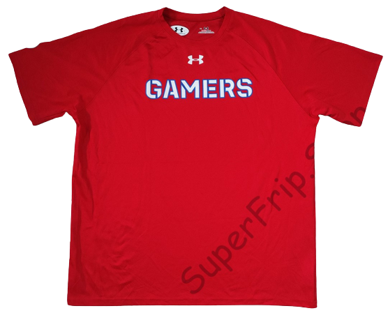 T Shirt Under Armour Rouge Gamers "EA Sports"