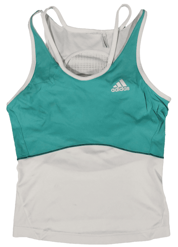 Debardeur Adidas Vert et Blanc
