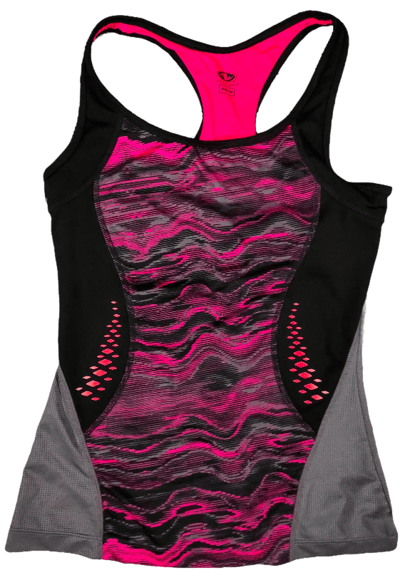 Debardeur Athleltic Noir et Rose
