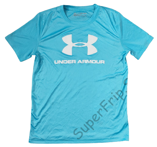 T Shirt Under Armour Bleu Ciel