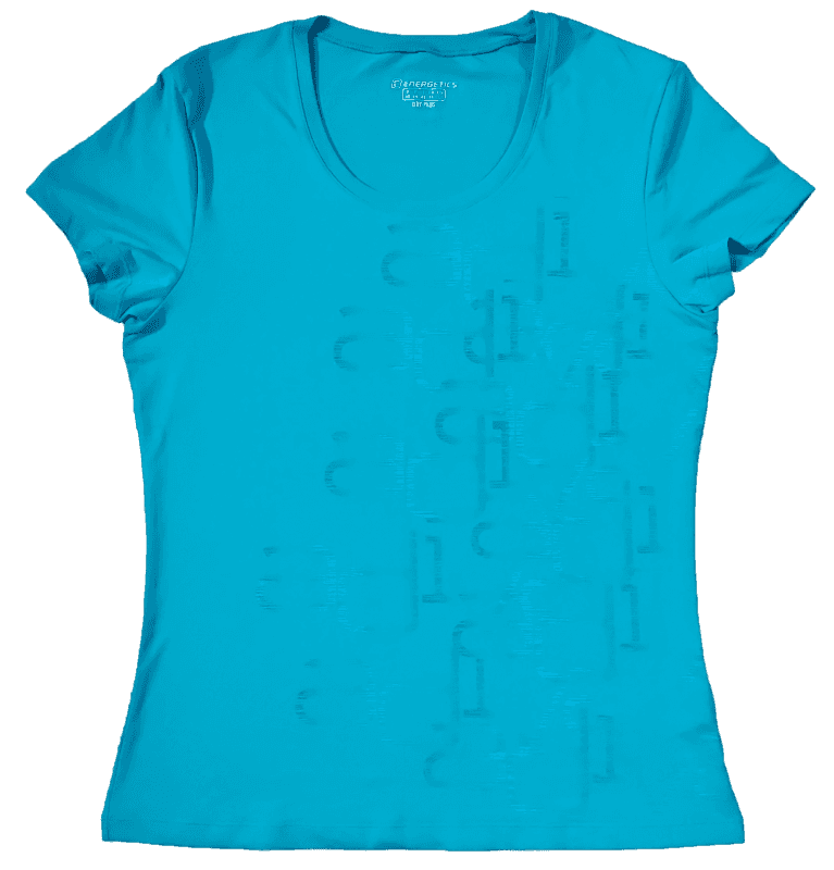 T Shirt Energetics Turquoise