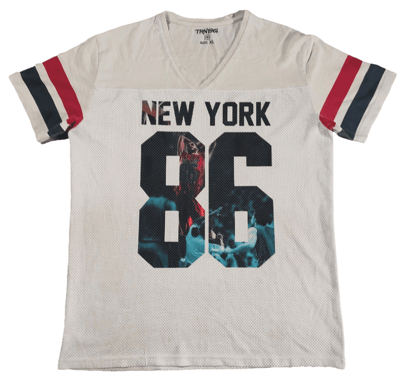 T Shirt New York Blanc