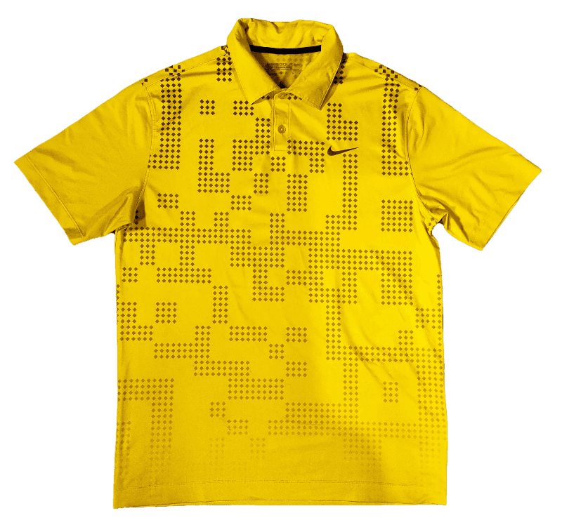 T Shirt Nike Golf Jaune