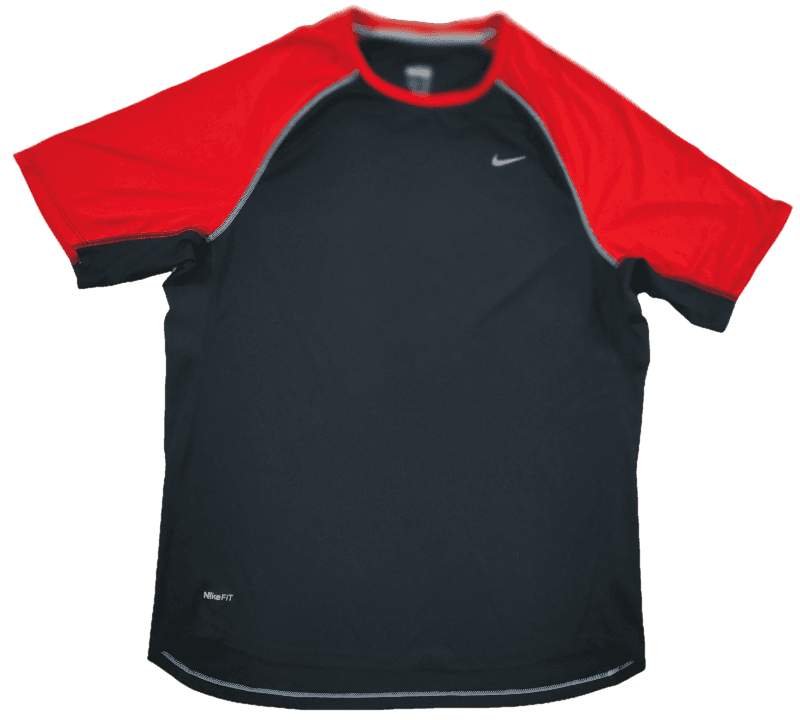 T Shirt Nike Noir et Rouge