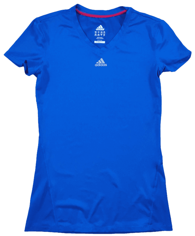 T Shirt Adidas Bleu