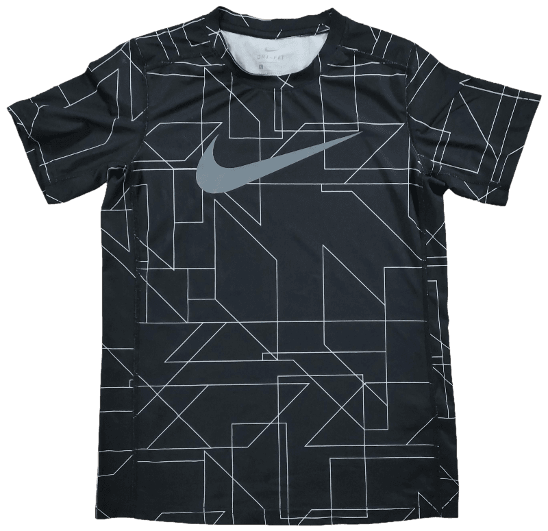 T Shirt Nike Noir Et Gris