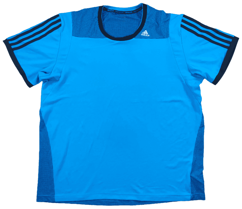 T Shirt Adidas Bleu Et Noir